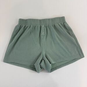 Happily Grey Women's Green Modal Blend Pajama Lounge Shorts Size S Small